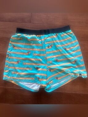 NWOT! MeUndies Dachshund design Button fly Briefs Boxer Shorts Underwear Small